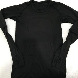 Lululemon Swiftly Tech Long Sleeve Crew Black